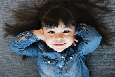 Portrait of smiling boy