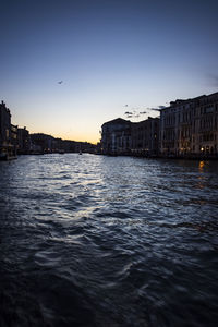 Buildings at waterfront