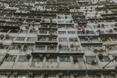 Residential buildings in hong kong island.