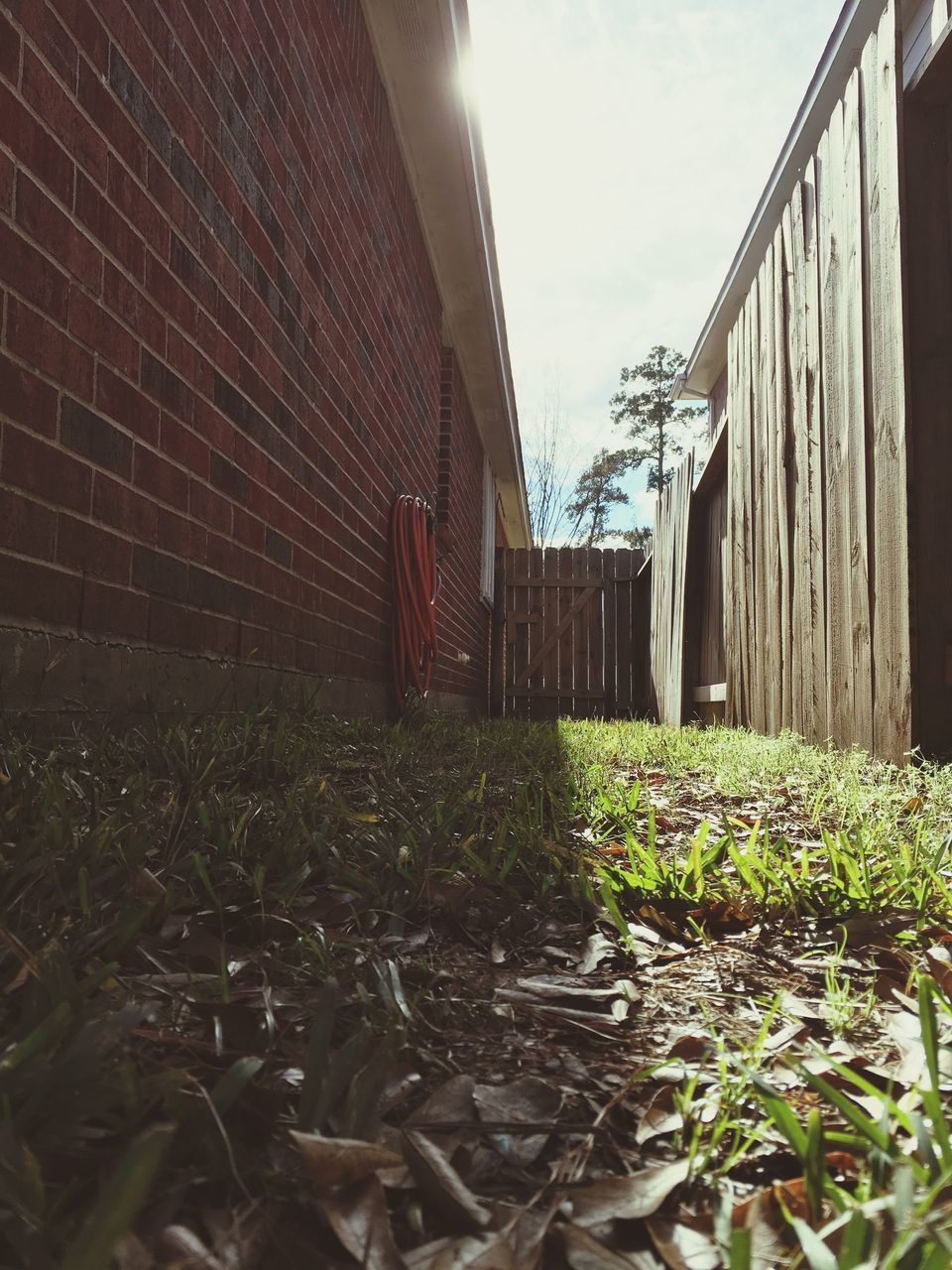 OLD BUILT STRUCTURE IN THE GARDEN