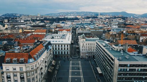 Aerial view of a city