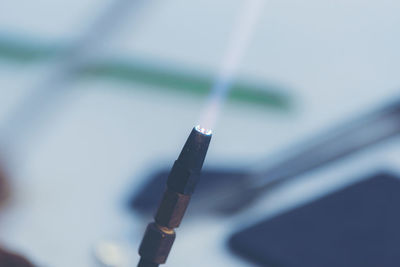 Close-up of cigarette