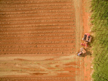 Man working on wall