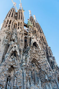 Low angle view of a temple