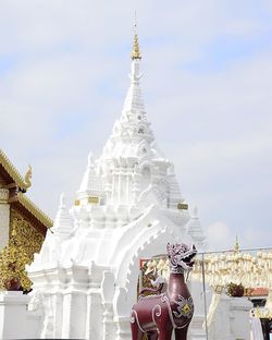 Low angle view of a temple