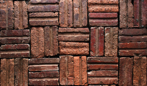 Full frame shot of brick wall