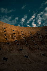 Scenic view of desert against sky