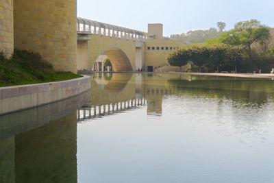 Bridge over river