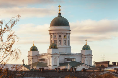 View of church against sky