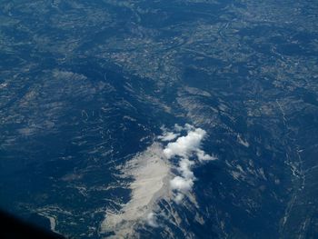 Aerial view of sea