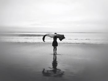 People on beach