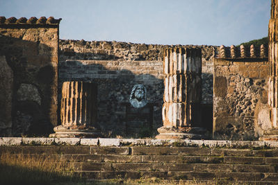 Old ruins of building