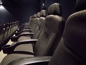 Chairs in row
