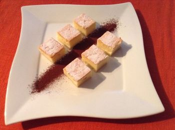 Close-up of served food