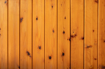 Full frame shot of wooden wall