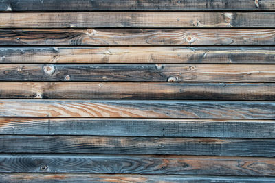 Full frame shot of wooden wall