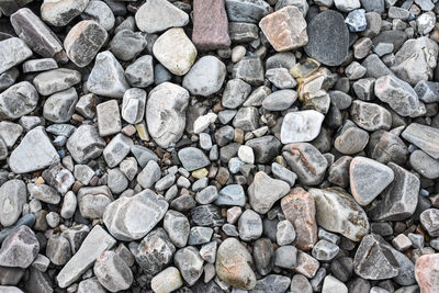 Full frame shot of stones