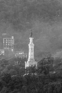 Statue of historic building