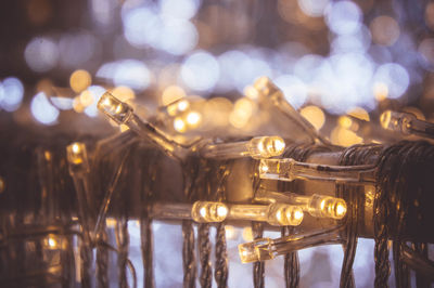 Close-up of wine glass on table