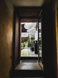 Corridor of building