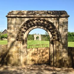 Old ruins against sky