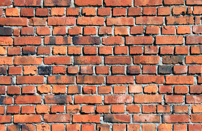 Full frame shot of brick wall