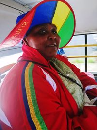 Portrait of smiling boy