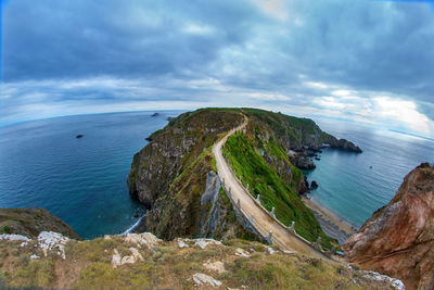 Panoramic view of sea against sky