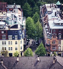 Buildings in city