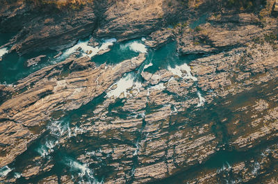 Full frame shot of rock formation