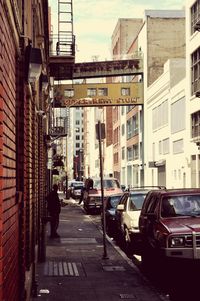 City street with buildings in background