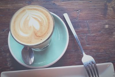 Close-up of coffee cup