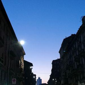 Low angle view of buildings against sky