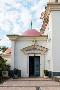 View of built structure against sky