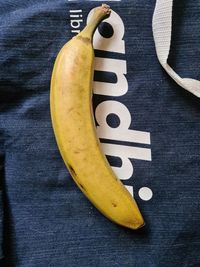 High angle view of fruit on table