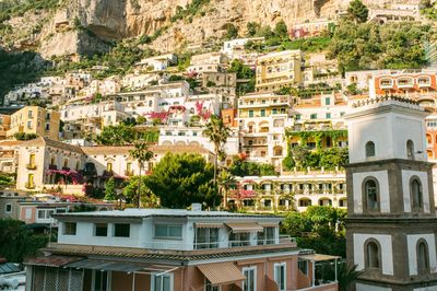 Buildings at positano