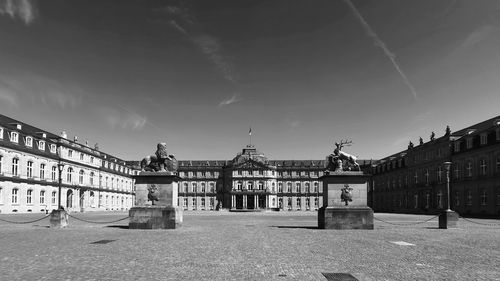 View of building against clear sky