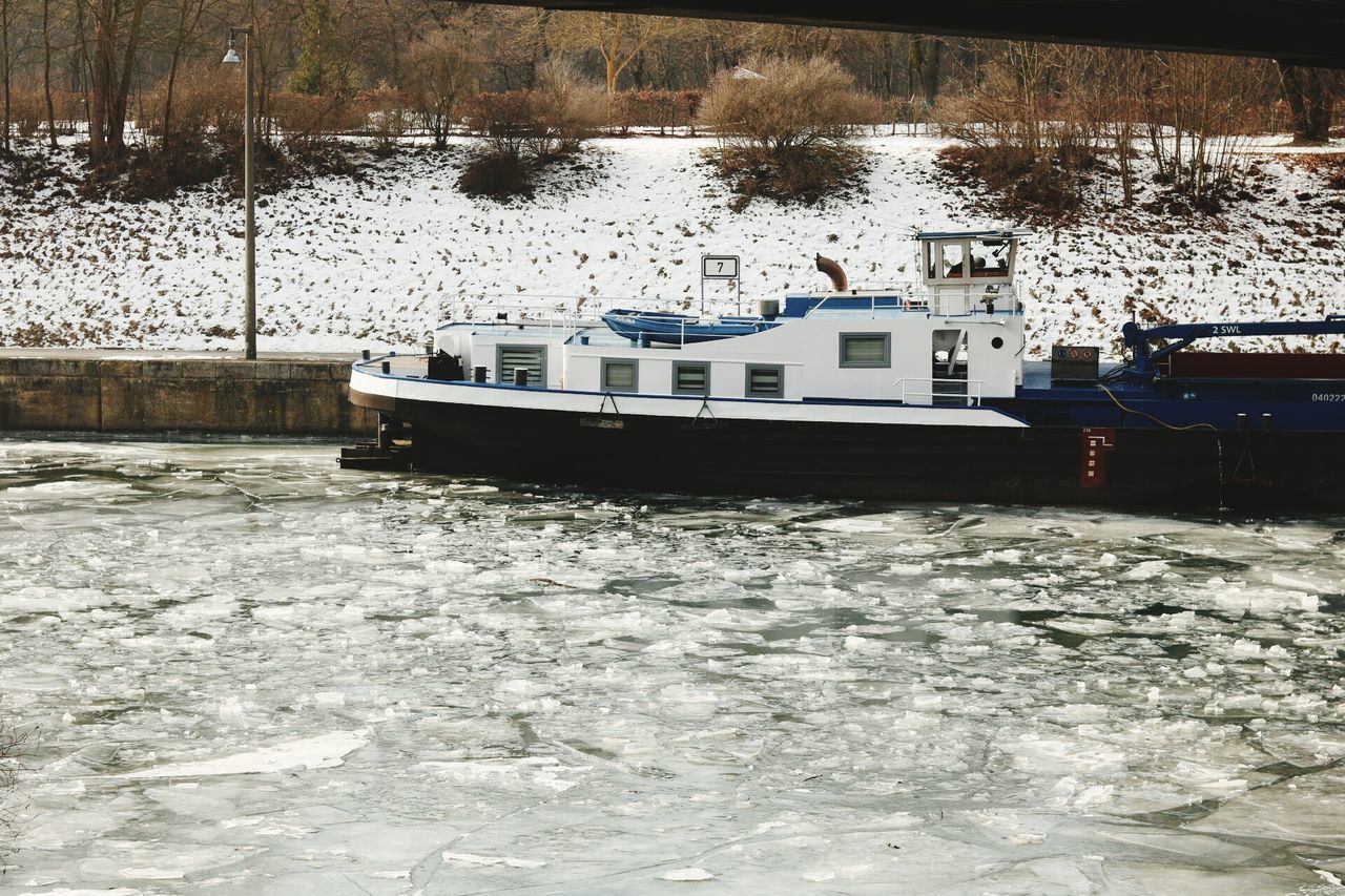 water, nautical vessel, transportation, mode of transport, no people, moored, river, outdoors, nature, day