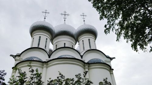 Low angle view of building against sky