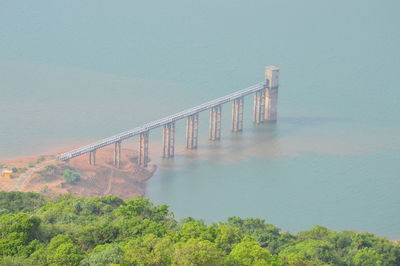 Scenic view of water against sky