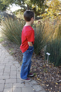 Full length portrait of cute girl