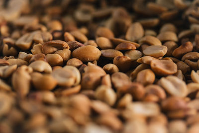 Full frame shot of coffee beans