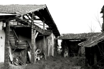 Old ruin of old building