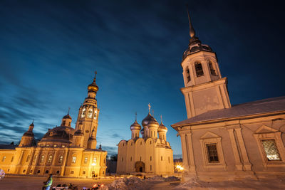 Low angle view of cathedral against sky