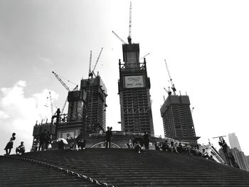 Low angle view of buildings