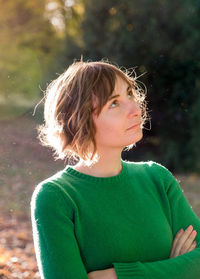 Close-up portrait of boy