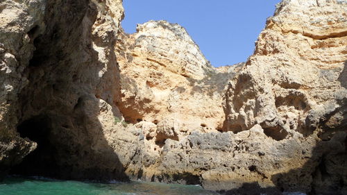 Rocks on rock formation