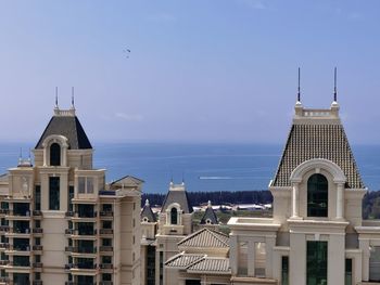 Low angle view of building against sky