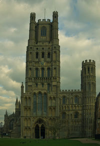 Low angle view of historical building against sky