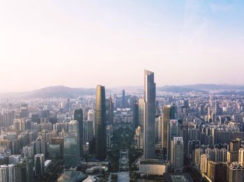 Skyscrapers in city